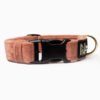 Antique Rose Luxury Velvet Dog Collar