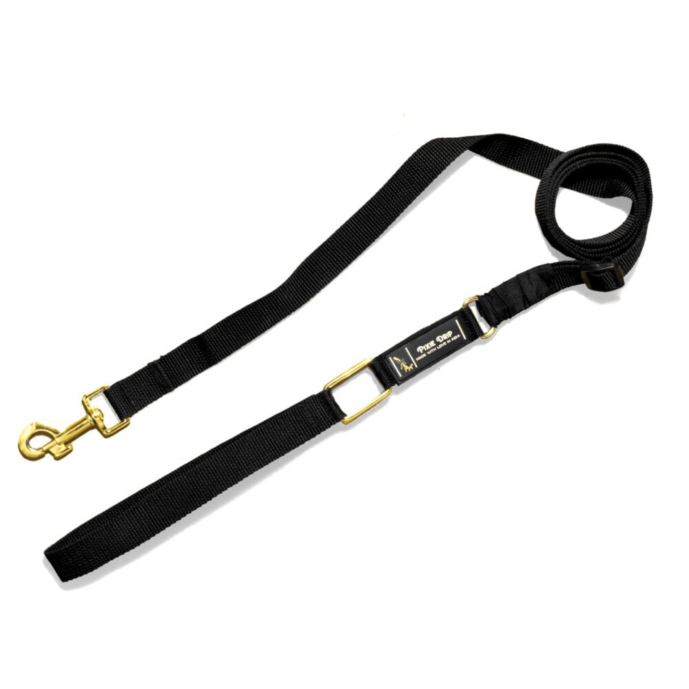 Essentials, All Black Dog Leash