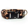 Pixie Drip Luxury Velvet Dog Collar Cheetah